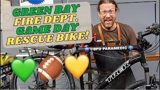    LAMBEAU FIELD EMS BIKE - TREK Marlin used by Green Bay FD for Packers game days! Full Tuneup!