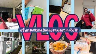 Vlog of a day from an international student in RWTH Aachen