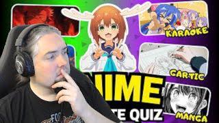 Doing another Ultimate Anime Quiz