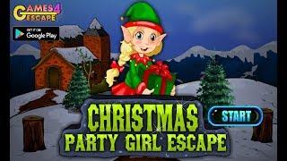 G4E Christmas Party Girl Escape Walkthrough [Games4Escape]