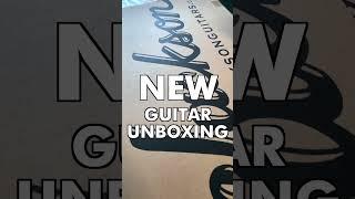 My parents gifted me a new guitar! Unboxing