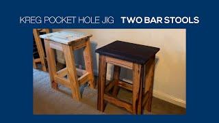 Kreg Jig Projects - DIY Bar Stools