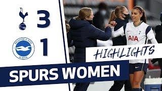 HIGHLIGHTS | SPURS WOMEN 3-1 BRIGHTON & HOVE ALBION | ALEX MORGAN'S FIRST SPURS GOAL