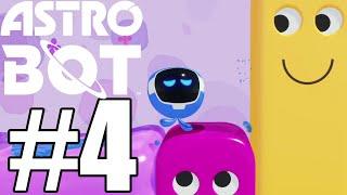 Astro Bot Gameplay Walkthrough Part 4 - Camo Cosmos (100%)