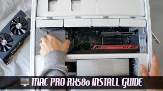 Apple Mac Pro RX 580 GPU Install Guide