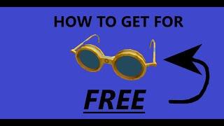 Free Accessory! How To Get the BFC Gold Opera Glasses! (The Fashion Awards 2021 Roblox Event)