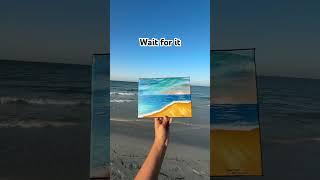 Ocean painting reveal 