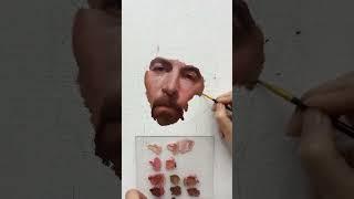 OIL PAINTING TIME-LAPSE#oilpainting #oil painting portrait #skintone #skintones How To Paint Skin