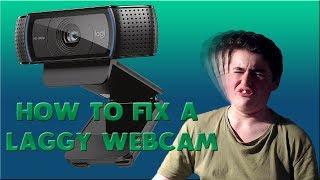 How To Fix WebCam Lag and Motion Blur!