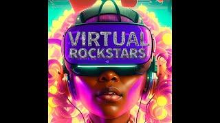 Introducing The Virtual Rockstars! Animated Music Virtual Band Channel #virtualband #animatedmusic