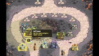 Kingdom Rush - Walkthrough - Stage Eleven - Forsaken Valley - Campaign -