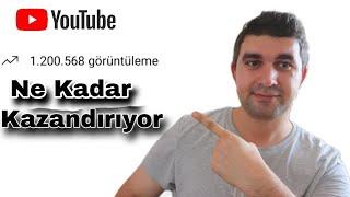 Youtube 1 Milyon 200 Bin Görüntülemeye Ne Kadar Kazandırıyor