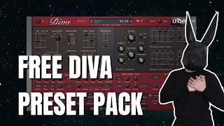 FREE u-he Diva Preset Pack! 