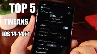 Top 5 Amazing Tweaks for iOS 14-14.7.1