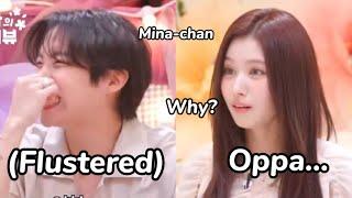 sana making bts’s j-hope *flustered* when she called him this… (comeback spoiler)