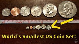 World's Smallest US Coin Set! You Won't Believe Your Eyes!