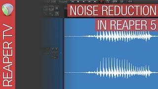 Clean Up Noisy Audio in Reaper for Free.