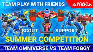 Omniverse Vs Foggy - Summer Competition - Round 1 - Mech Arena Robot Showdown