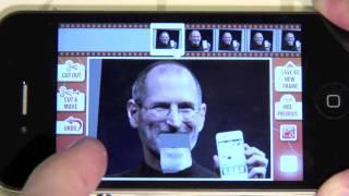 iPhone animation - adding frames to still photos - how to make a moving mouth