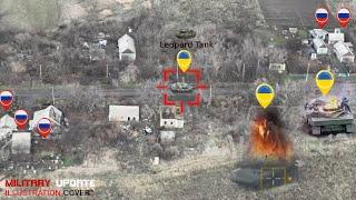 Watch!! Russian Troops Ambush Leopard Tanks, Ukrainian Troops' Safe House