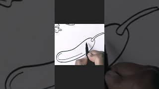 How to draw Bottle Gourd (Lauki)