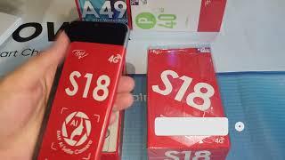 فتح صندوق هاتف ايتل Unboxing itel S18 4G is official with 5,000 mAh battery 64 Go 2+2 Go RAM