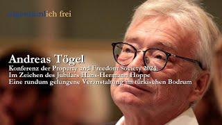 Andreas Tögel: Im Zeichen des Jubilars Hans-Hermann Hoppe (Artikel der Woche)