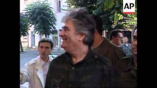 Bosnia - Radovan Karadzic Tours Town Of Dubica