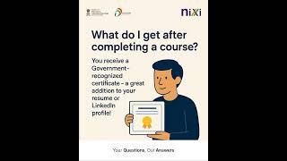 NIXI Academy for Free Online Courses on Internet Technology and more #DigitalIndia #SmartSigning