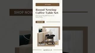 𝐒𝐆 𝐓𝐫𝐚𝐝𝐞𝐫𝐬 𝐑𝐨𝐮𝐧𝐝 𝐍𝐞𝐬𝐭𝐞𝐝 𝐂𝐨𝐟𝐟𝐞𝐞 𝐓𝐚𝐛𝐥𝐞 𝐒𝐞𝐭  #sgtraders #coffeetable #spacesavingfurniture