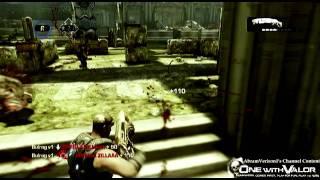 Digitally Remastered 4 vs 1 Execution CLUTCH!!! (Gears of War 3