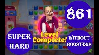 Homescapes Level 861 - [23 moves] [2022] [HD] solution of Level 861 Homescapes[No Boosters]