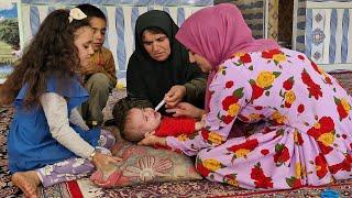 Asma takes her daughter to the doctor to save her life.