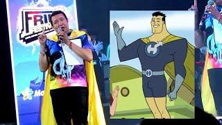 Gerardo Reyero hace la voz del Capitanazo en el Friki Festival 2022