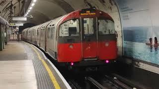 London Underground: 1973 Stock at Finsbury Park. Picadlly Line