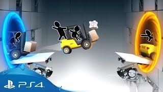 Bridge Constructor Portal | Gameplay Trailer | PS4