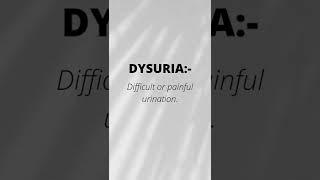 #dysuria #urination #kidnapping #medical #term #medicine