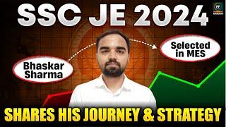 EP-02, SSC JE 2024 MES Selected: Topper Bhaskar Sharma Shares His Journey & Strategy! | Everexam