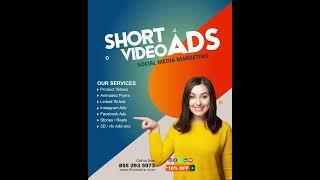 Short Video Ads for social media marketing