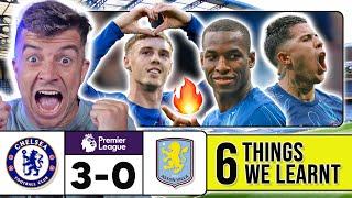 6 THINGS WE LEARNT FROM CHELSEA 3-0 ASTON VILLA