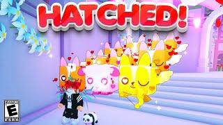 I Hatched EVERY VALENTINES HUGE PET in Pet Simulator X! (Roblox)