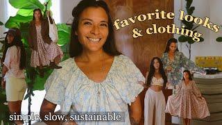 favorite looks & clothing | simple, slow, sustainable