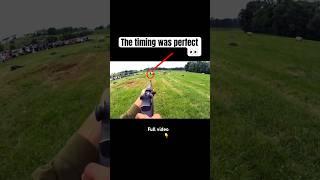 The way he dropped looked too real  | WW2 Reenactment #history #m1garand #echoesofthepast