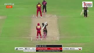 Nicholas pooran century in just 37 balls in T10 game 