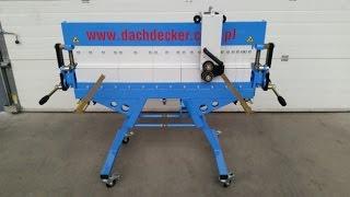 Сегментный листогибочный станок Dachdecker SEG U 1250