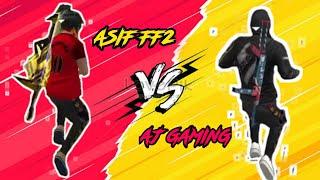 Asif FF2 vs Aj Gaming Best 1 vs 1 Match Garena Free Fire