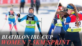 Women 7.5 km Sprint Results - Biathlon IBU Cup Idre Fjaell - Botet Paula Wins