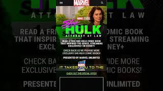 She Hulk: Episode 7 QR CODE || Easter Eggs || Free She-Hulk Comic Book #shorts