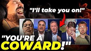 Piers Fights w/ Guest After Getting Called A Coward In Iran vs Israel Debate