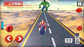 Juego de Motos para Niños | Hulk vs Moto